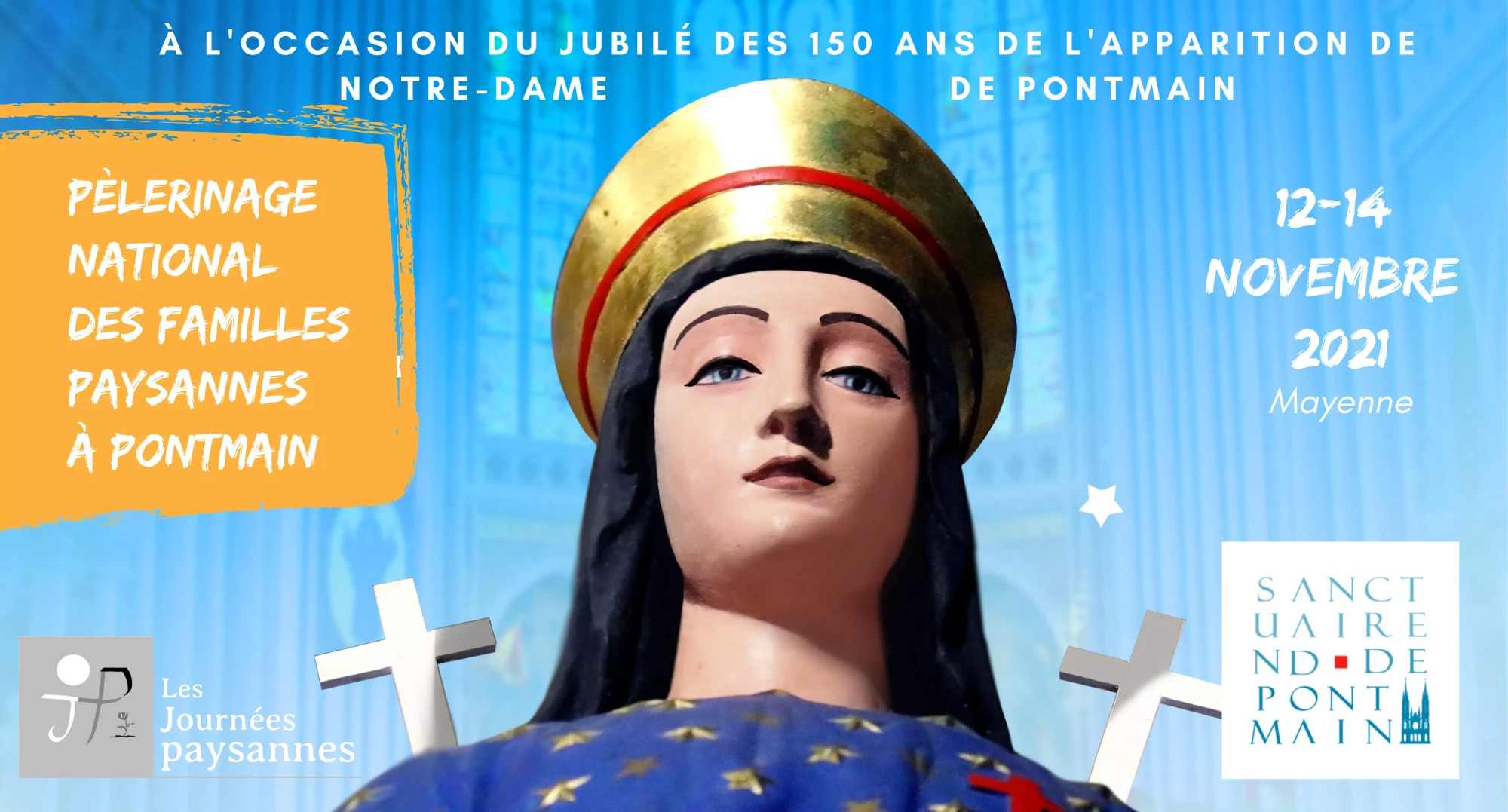 Pèlerinage Pontmain (1300 x 700 mm)